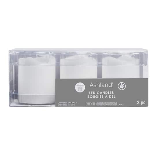 2.5&#x22; White LED Candles by Ashland&#xAE;, 3ct.